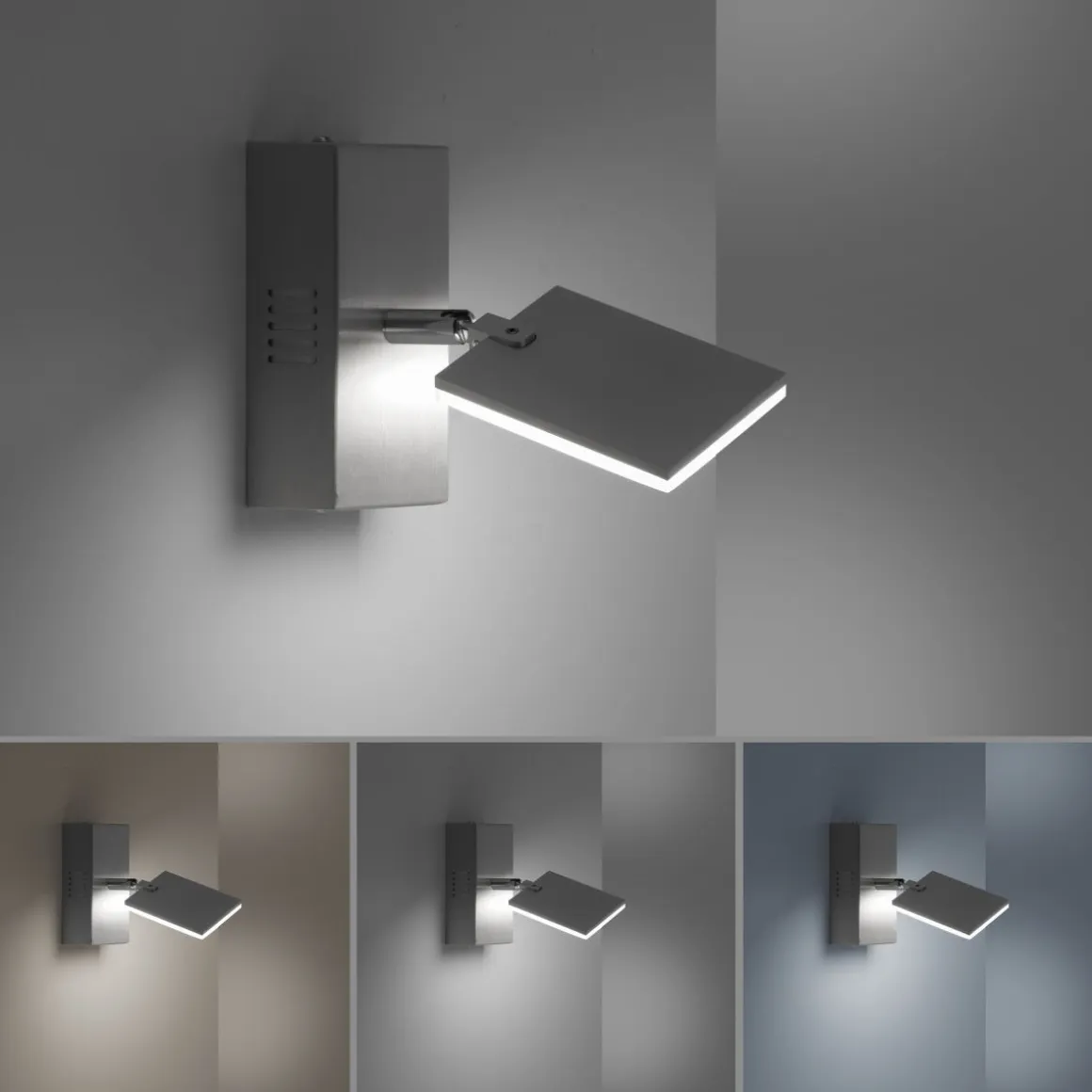 Neuhaus Pure 1-flg LED Spot Mira Aluminium