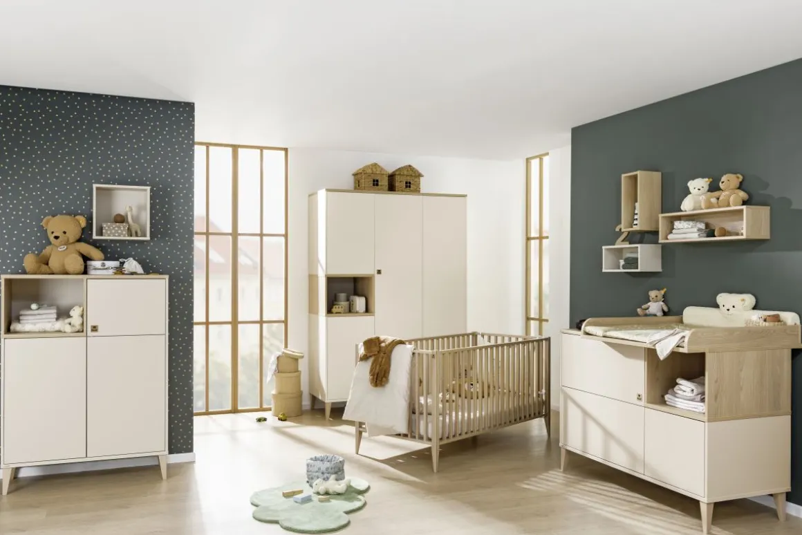 Paidi x Steiff Wandbox Mila & Ben Beige 35 x 35 cm