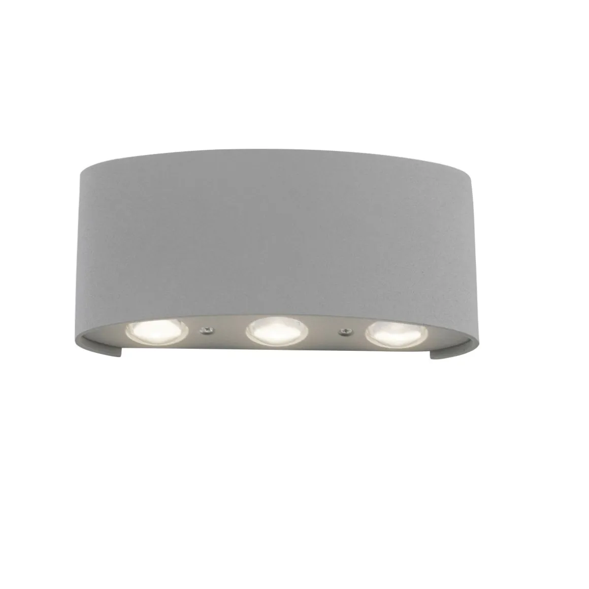 Paul Neuhaus 3-flg LED Wandleuchte Carlo Silberfarben