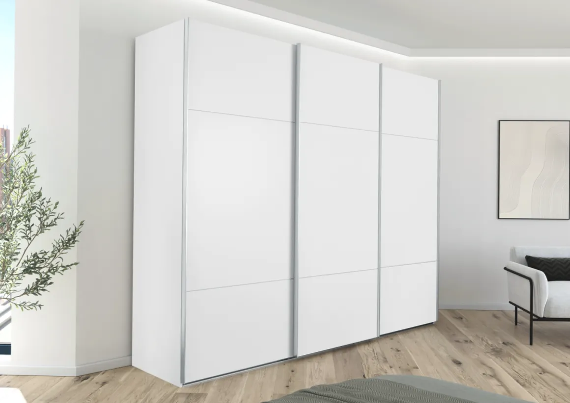 Rauch Schwebetürenschrank Contido Alpinweiß