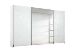 Rauch Schwebetürenschrank Quadra Weiß