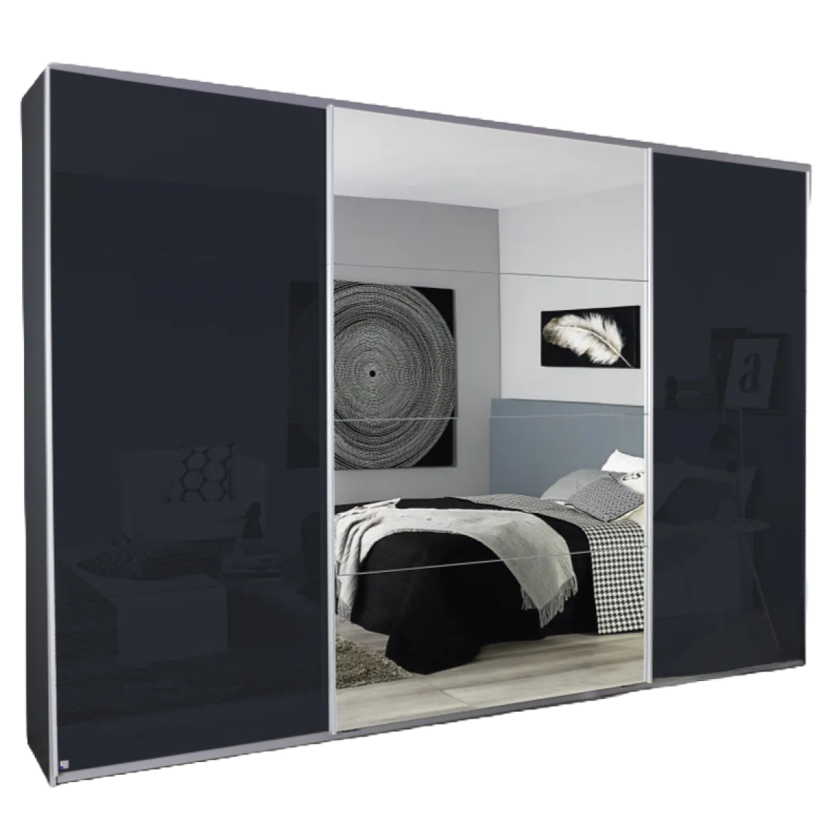Rauch Schwebetürenschrank Quadra