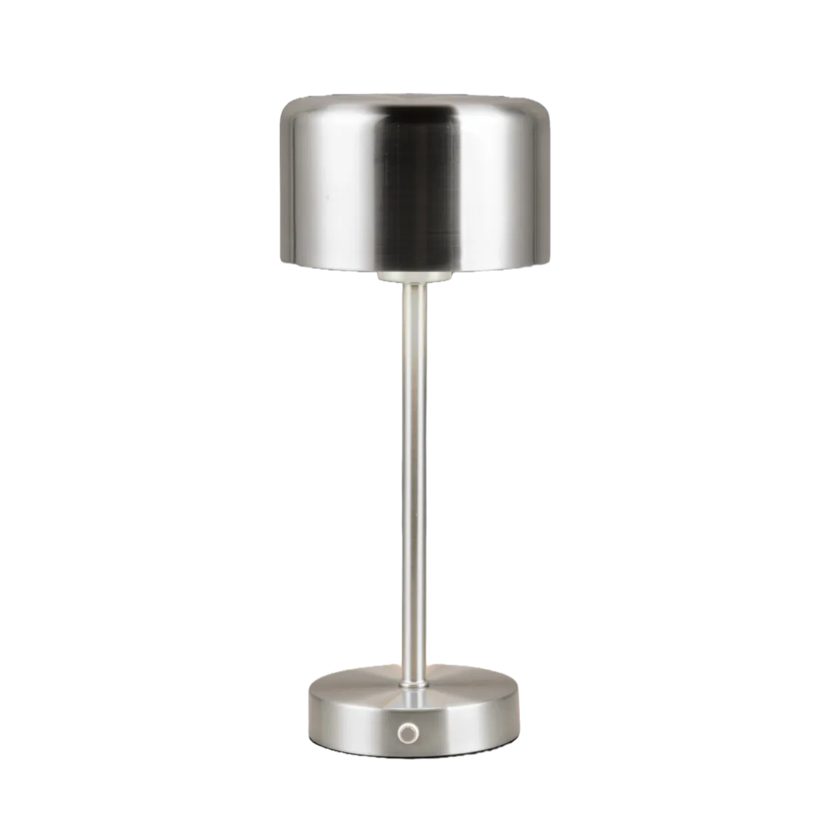Reality Leuchten Akku Tischlampe Jeff Nickelfarben