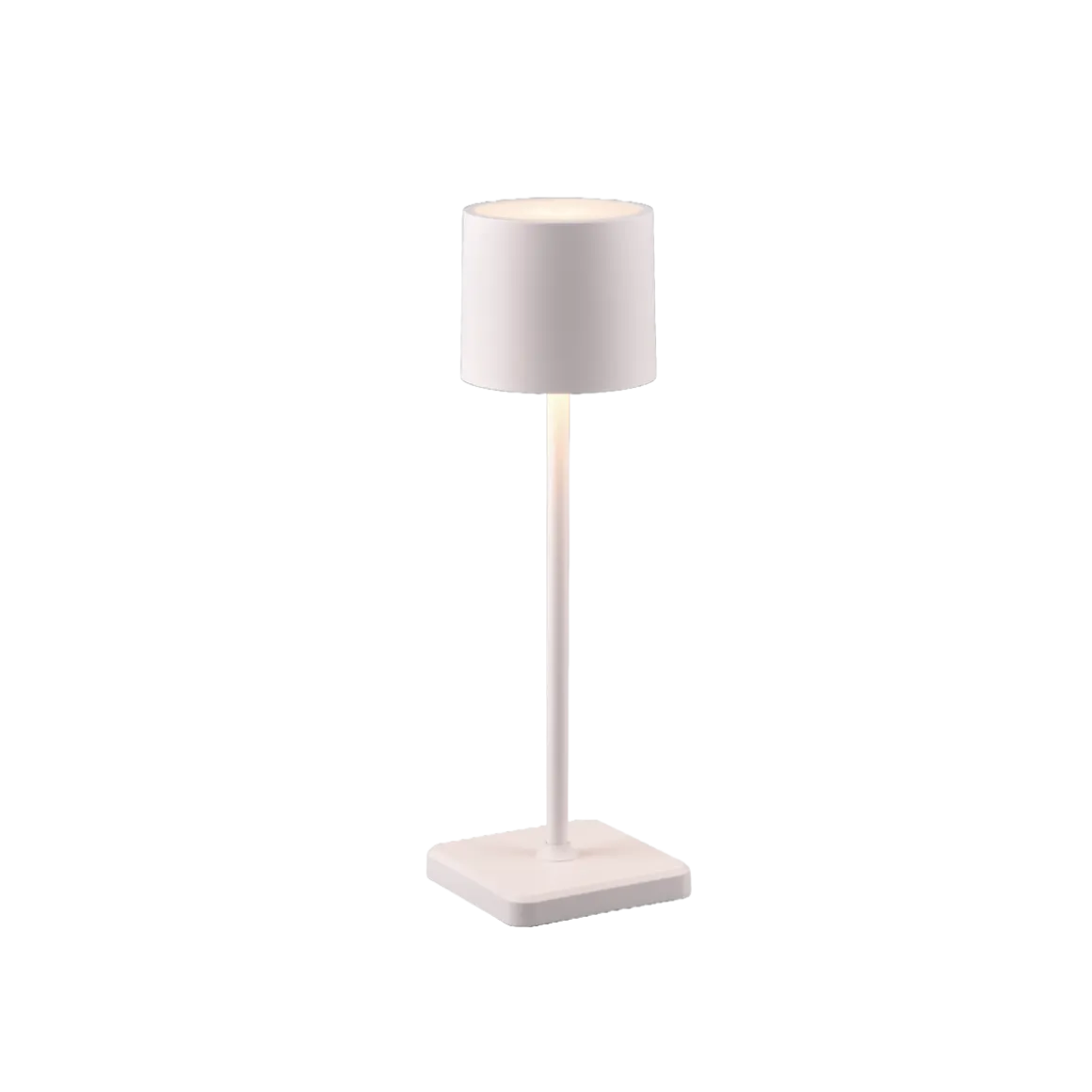 Reality Leuchten Akku Tischlampe Fernandez Weiß