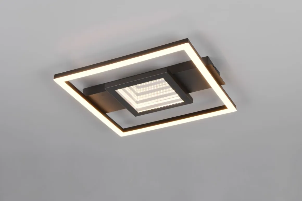 Reality Leuchten LED Deckenlampe Wheeler 53 x 33 cm
