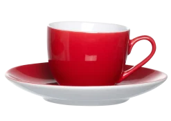 Ritzenhoff & Breker Espresso-Obertasse Doppio Rot