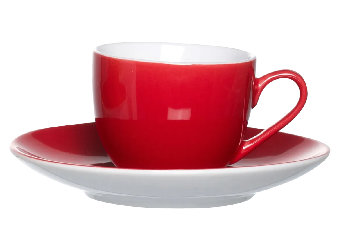 Ritzenhoff & Breker Espresso-Obertasse Doppio Rot