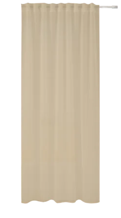 Schal Leon verdeckte Schlaufe Taupe 140 x 245 cm
