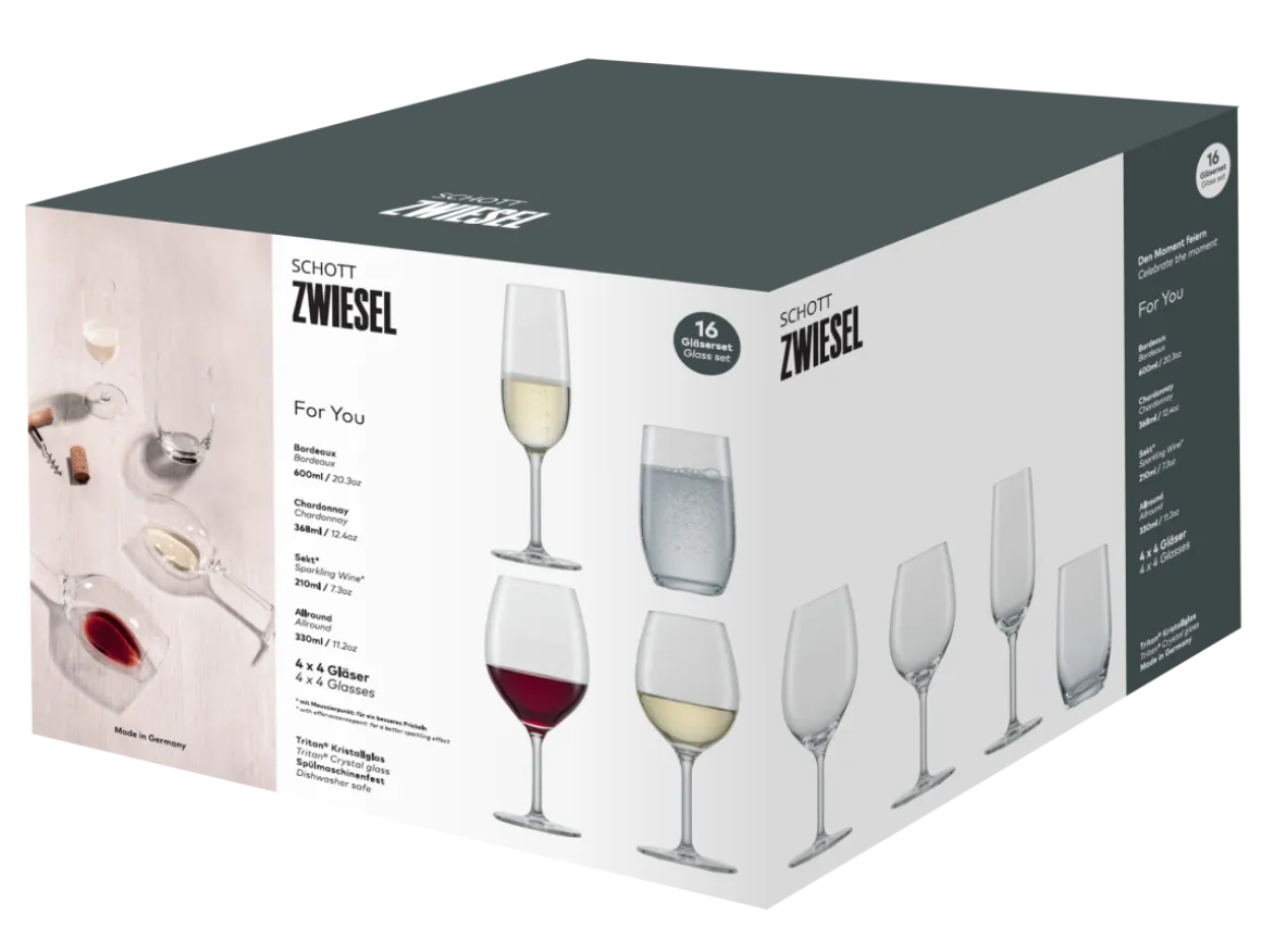 Schott Zwiesel 16tlg. Gläser-Set For You