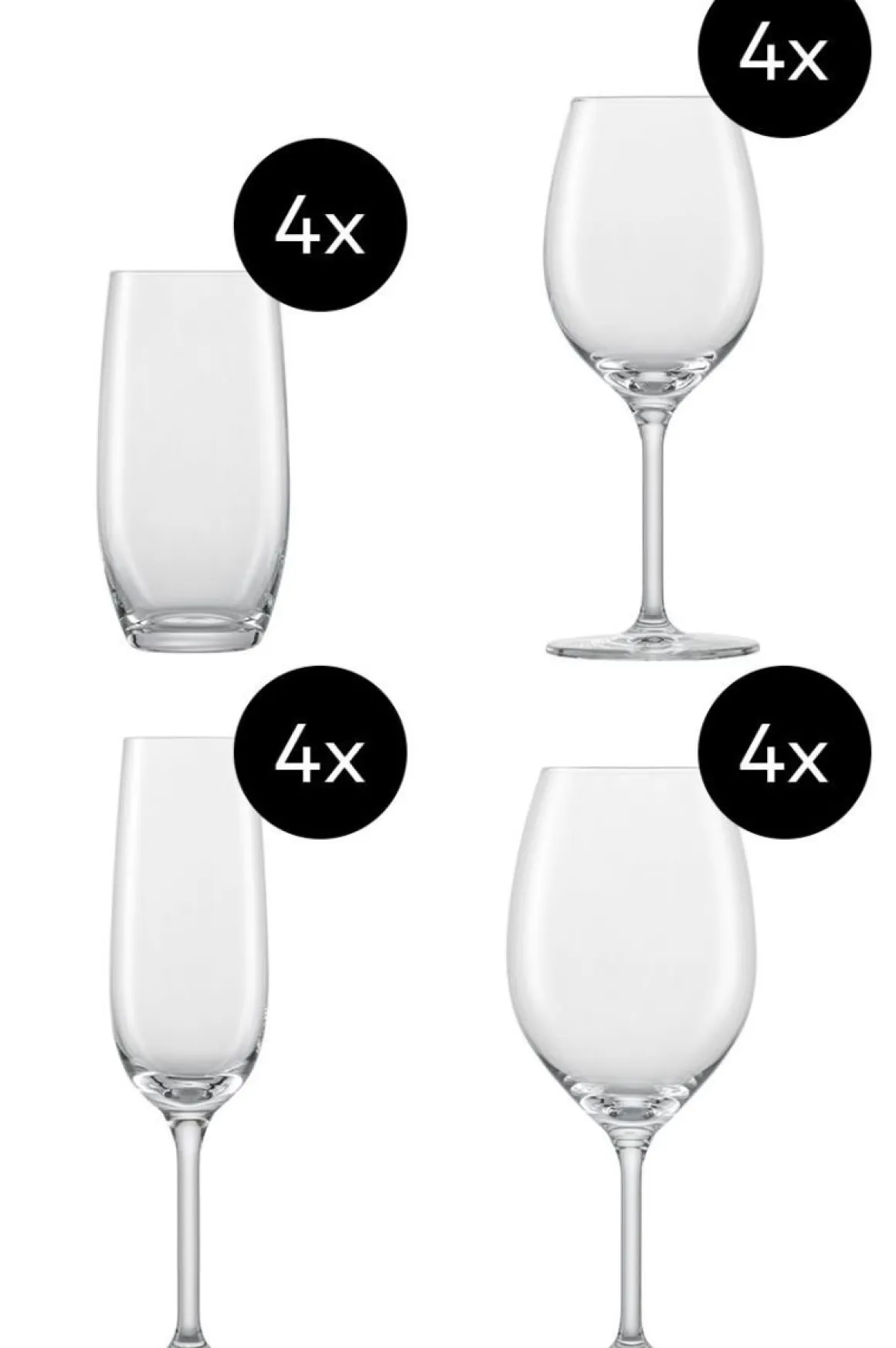 Schott Zwiesel 16tlg. Gläser-Set For You