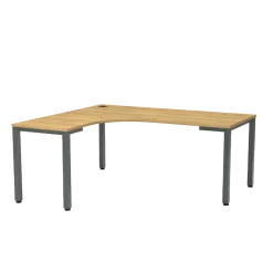 Schreibtisch E10 Hickory Grau