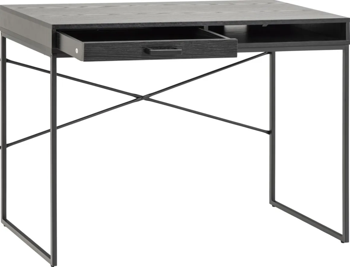 Schreibtisch Seaford mit Schublade Esche