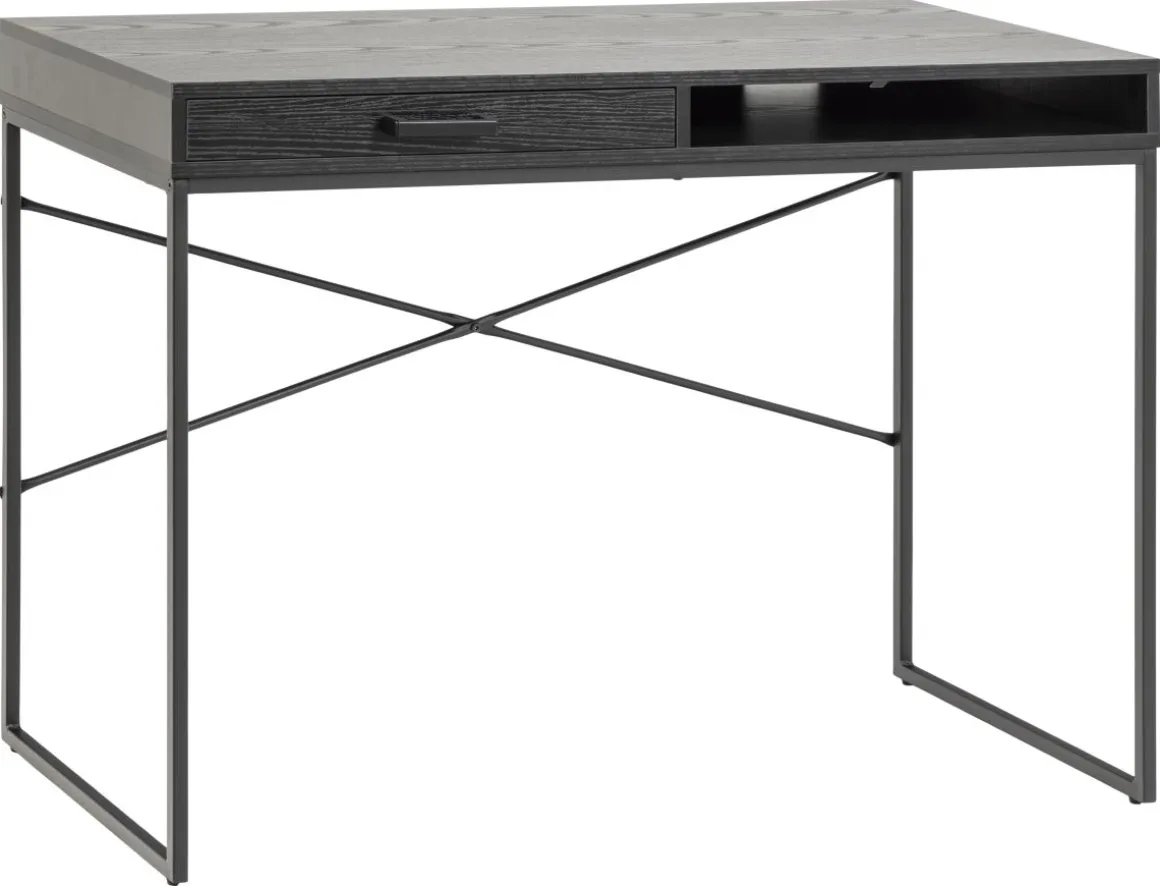 Schreibtisch Seaford mit Schublade Esche