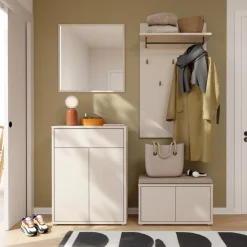 Schuhschrank Alice Springs Salbei 6-tĂŒrig