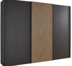 Schwebetürenschrank Denver Graphit