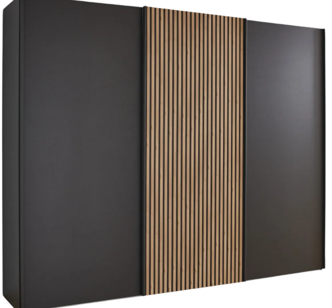 Schwebetürenschrank Denver Graphit