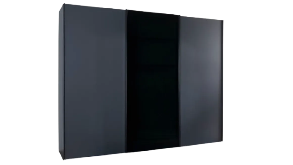 Schwebetürenschrank Dubai Graphit