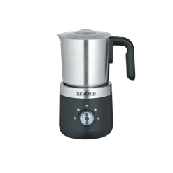 Severin Milchaufschäumer SM 3588 Edelstahl Schwarz 300 ml