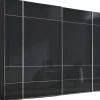 Staud Schwebetürenschrank Studioline Anthrazit