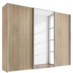 Staud Schwebetürenschrank Studioline Eiche Spiegel