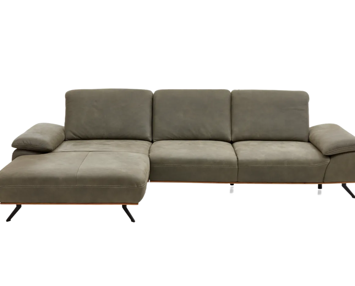 Systempolster Ecksofa 18063 Aurelia Olive