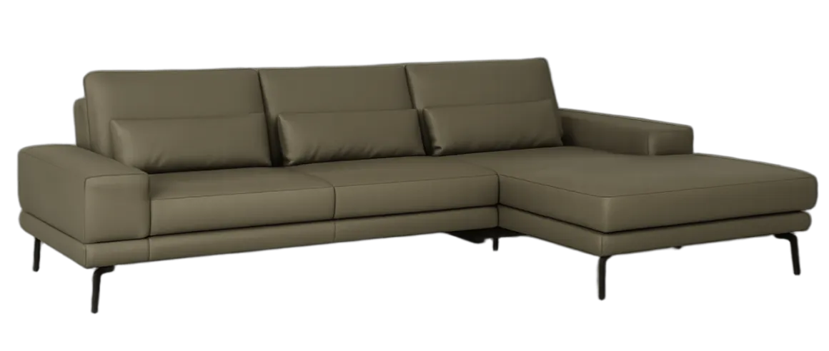Systempolster Ecksofa 1136 Olive