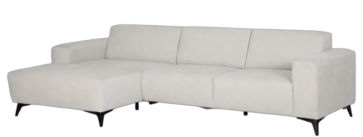 Systempolster Ecksofa 24031 Weiß