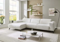 Systempolster Ecksofa 24031 WeiĂ