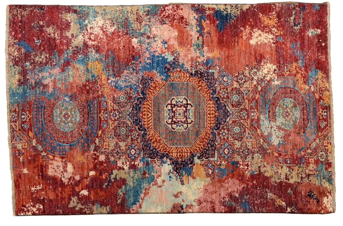 Teppich aus Afghanistan Glow 119 x 182 cm