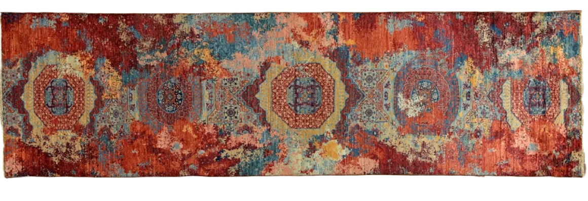 Teppich aus Afghanistan Glow 80 x 286 cm
