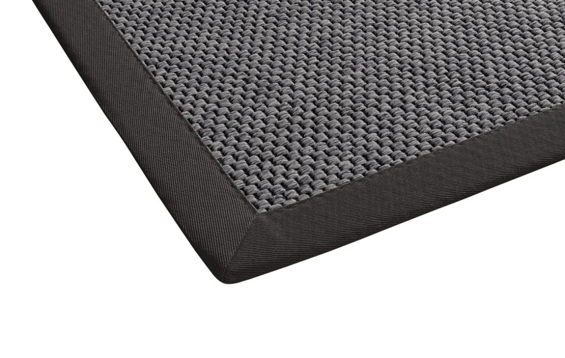 Teppich in Sisaloptik Naturana Panama Anthrazit 67 x 133 cm