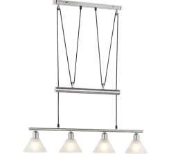 TRIO 4-flg Pendelleuchte Stamina