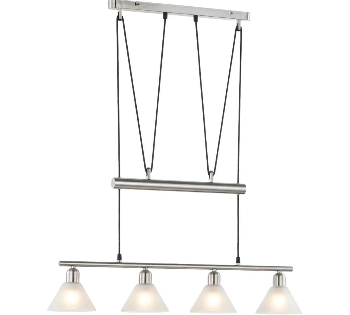TRIO 4-flg Pendelleuchte Stamina
