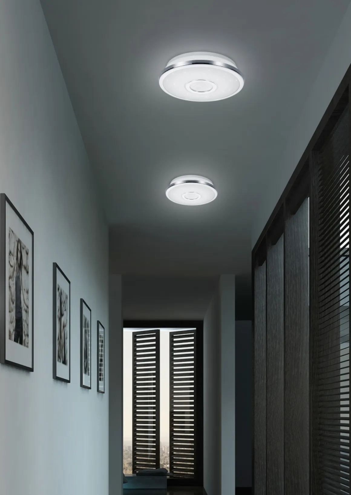TRIO LED Deckenleuchte Osaka Ø 42 cm