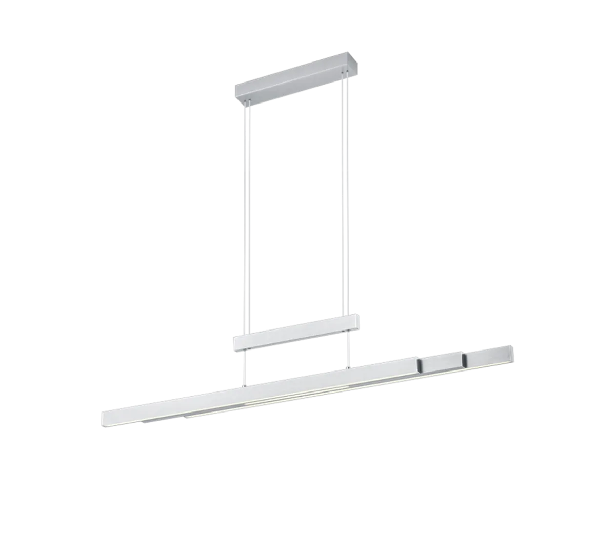 TRIO LED Pendelleuchte Trajan Nickel