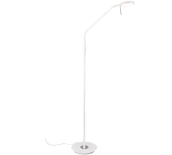 TRIO LED Stehleuchte Monza Weiß