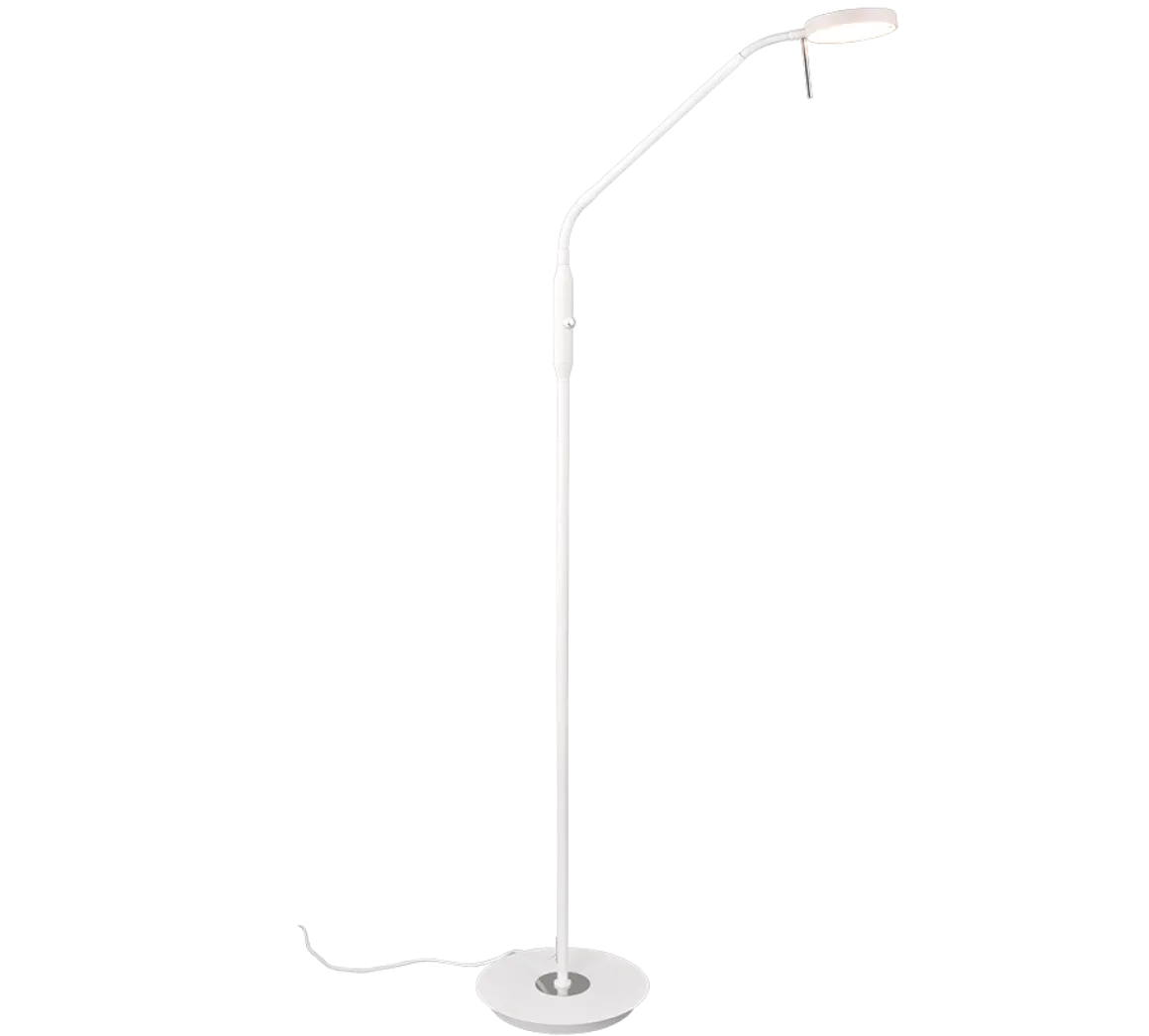 TRIO LED Stehleuchte Monza Weiß