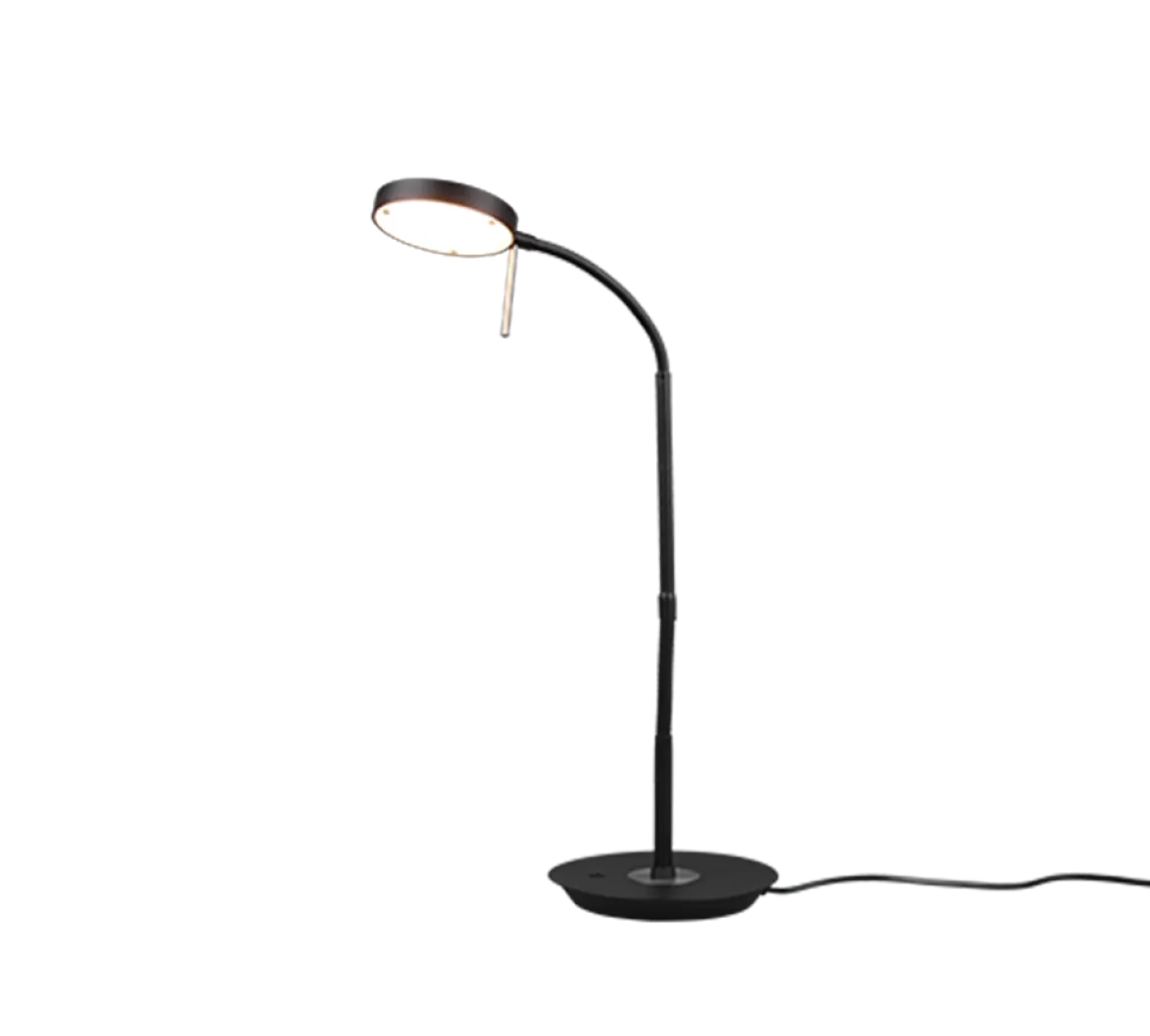 TRIO LED Tischleuchte Monza Schwarz
