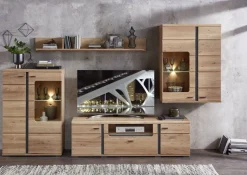 Vitrine Sonos II links Eiche