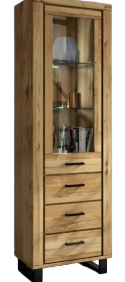 Vitrine Tina Eiche 68 x 200 cm