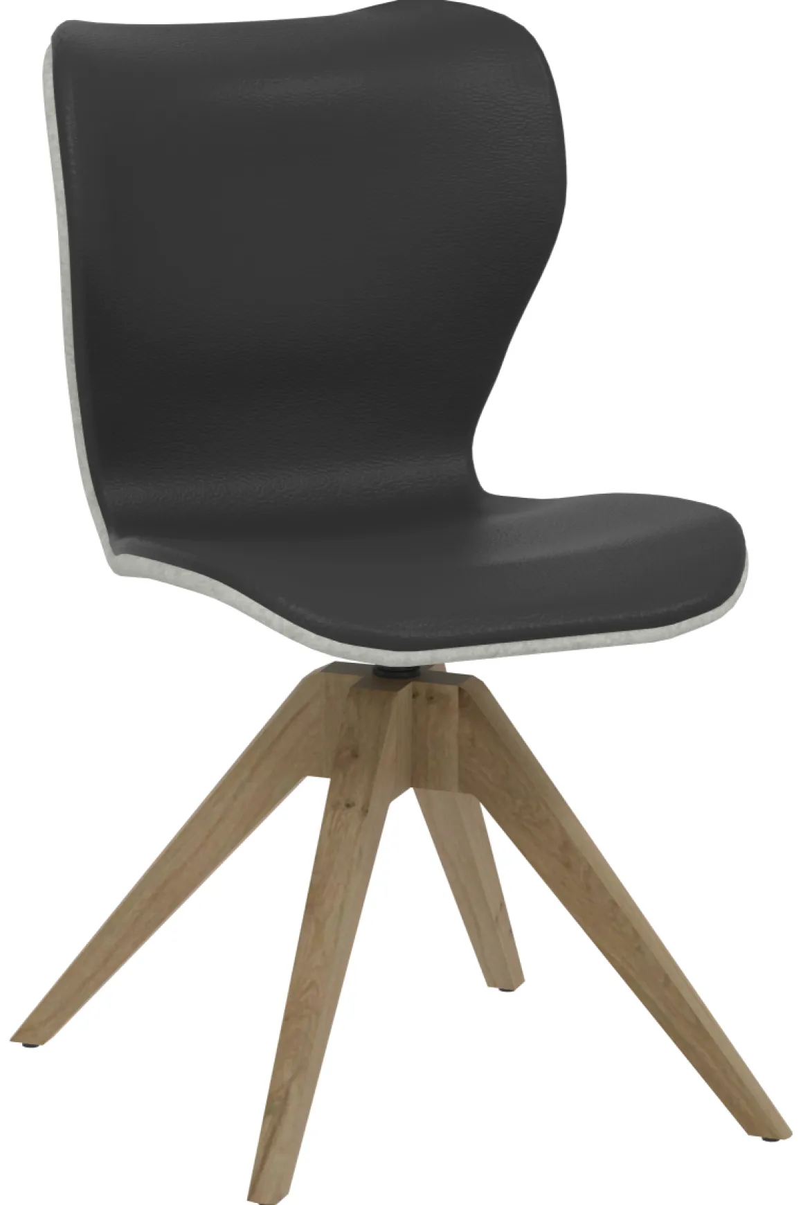 Voglauer Stuhl Vrock living Eiche Grau