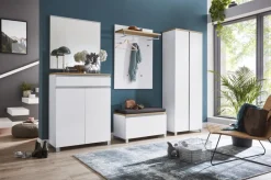 Voss Garderobenbank Salea Lack Weiß