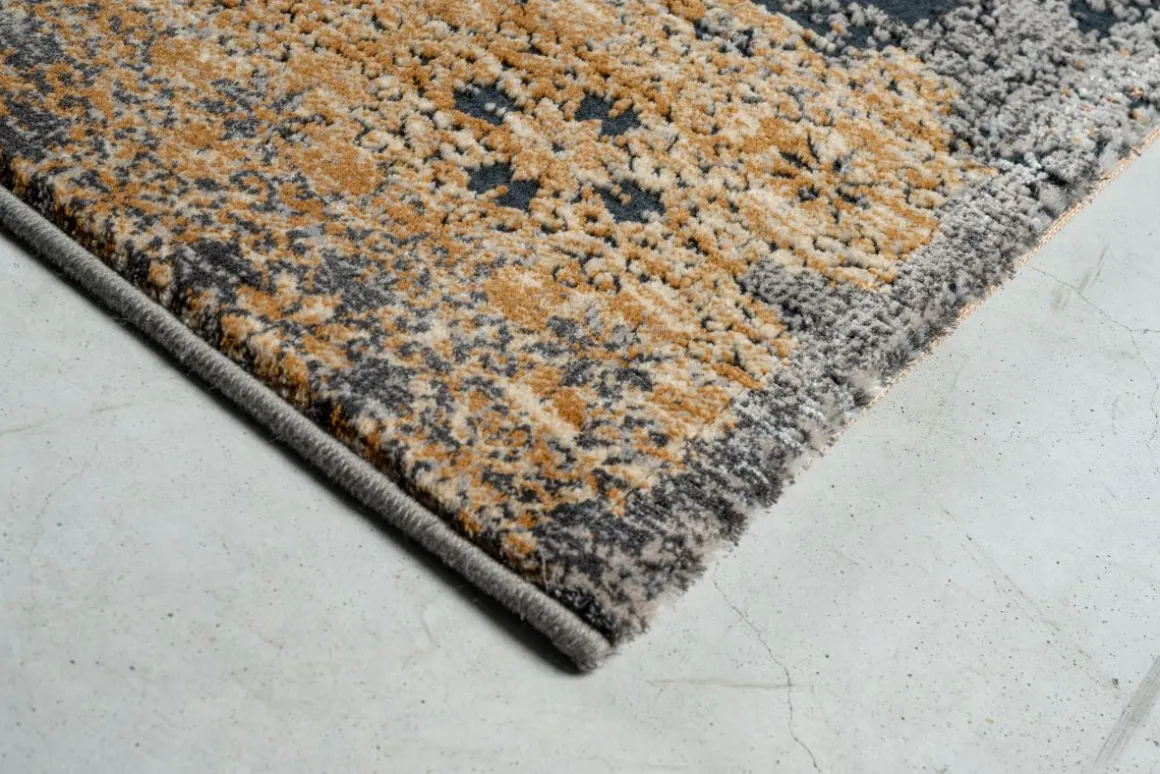 Webteppich Samaria Grau Braun 120 x 170 cm
