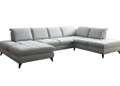 Wohnlandschaft Carolina XC Silber